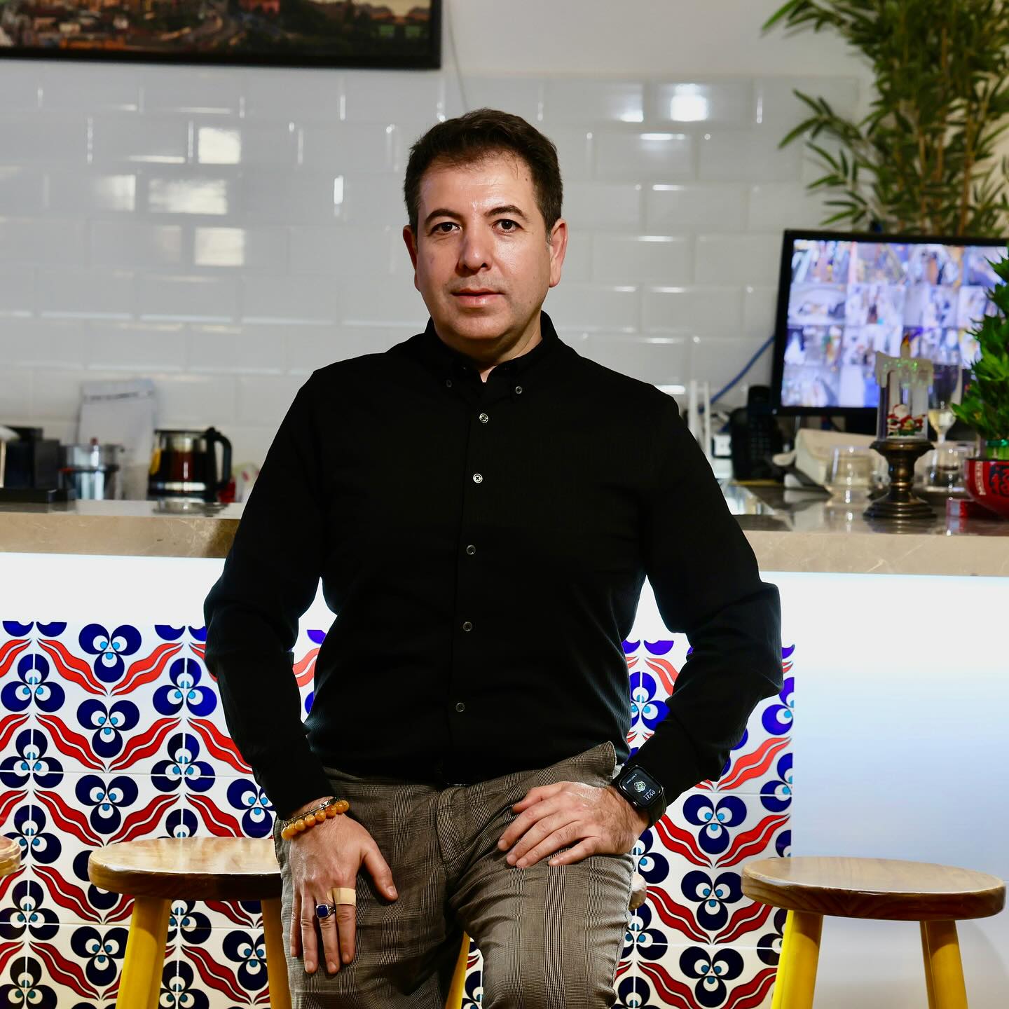 Ugur, founder of KAPYA Turkish Restaurant with 15 years of experience in Shanghai