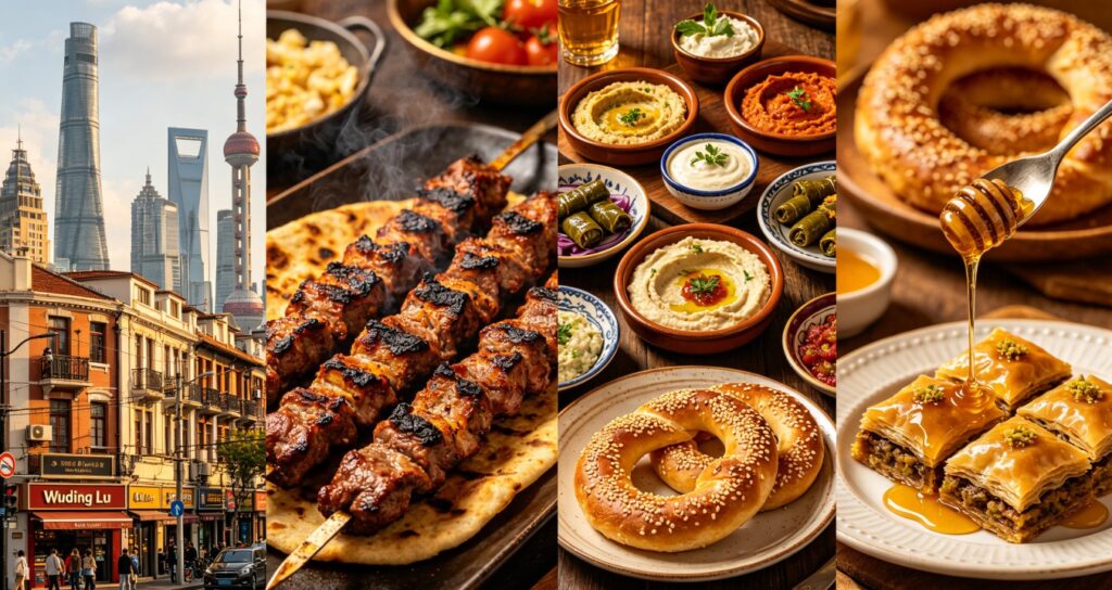 Turkish food in Shanghai – a growing scene featuring kebabs, meze, and Turkish restaurants across the city